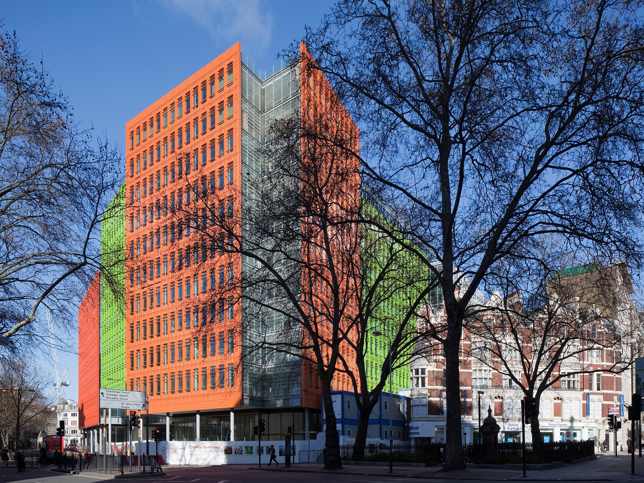 Google currently occupies five floors of the stunning Central Saint Giles, a £450m development just north of Tottenham Court Road