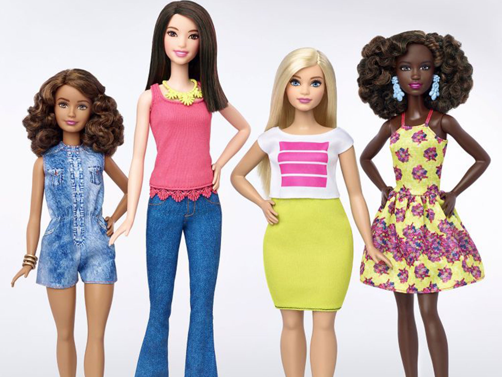 Barbie’s new realism includes non-white ethnicities and ‘petite’ and ‘curvy’ body shapes