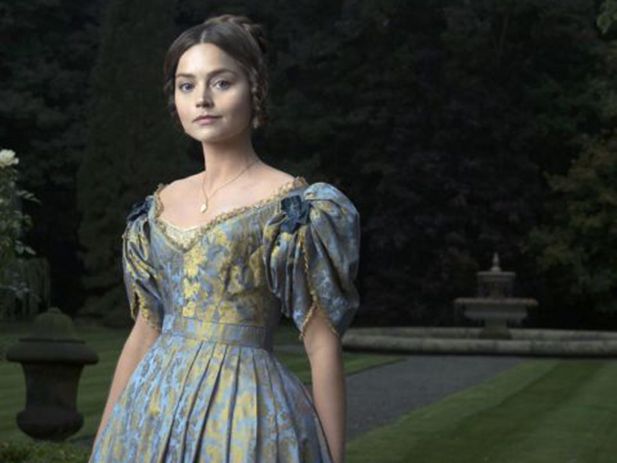 Jenna Coleman plays the young queen