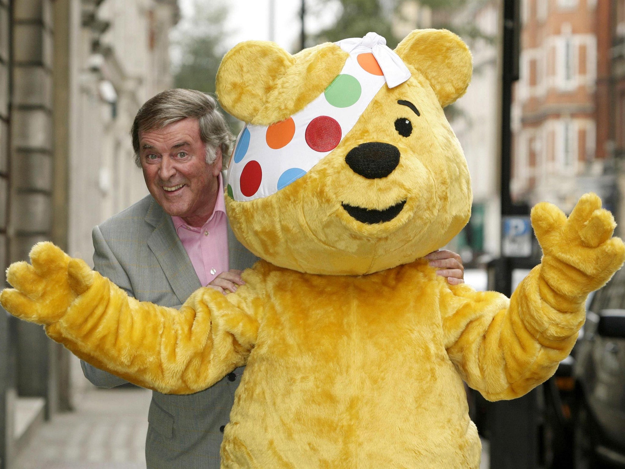 Terry Wogan hosted the BBC's annual Children in Need every year from 1980 to 2015