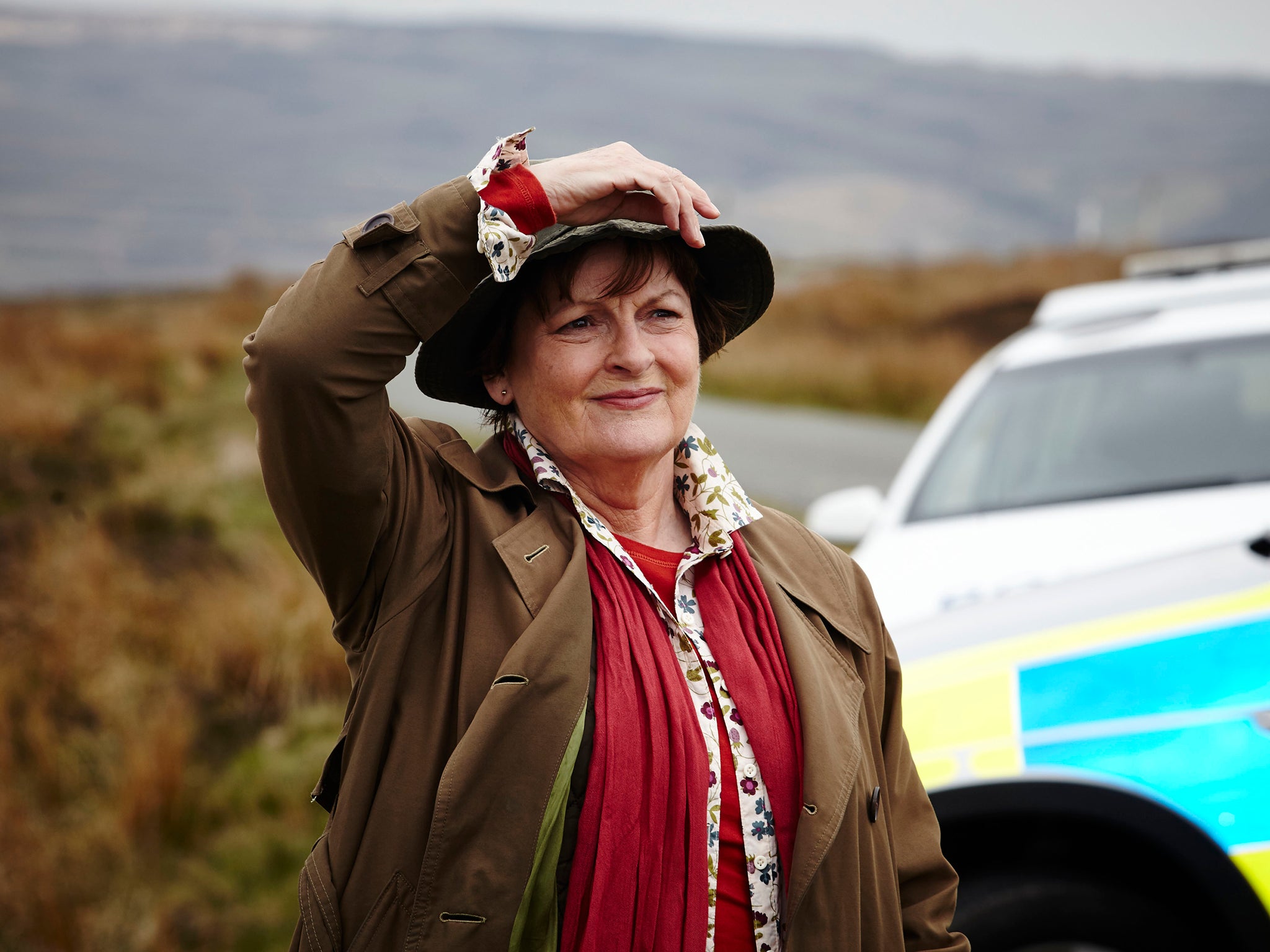 Long and winding road: Brenda Blethyn stars as the down-to-earth detective Vera
