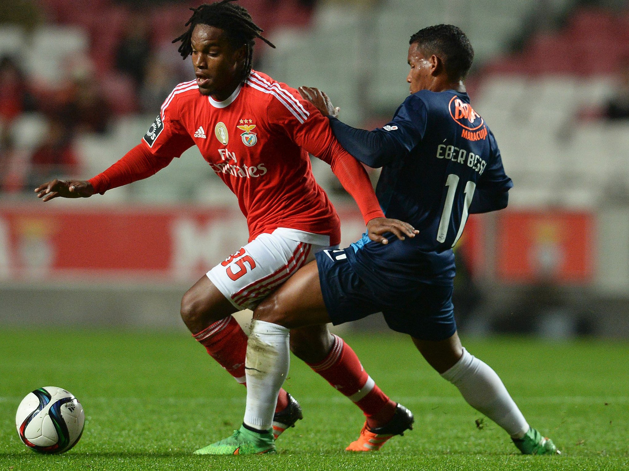 Renato Sanches in action for Benfica
