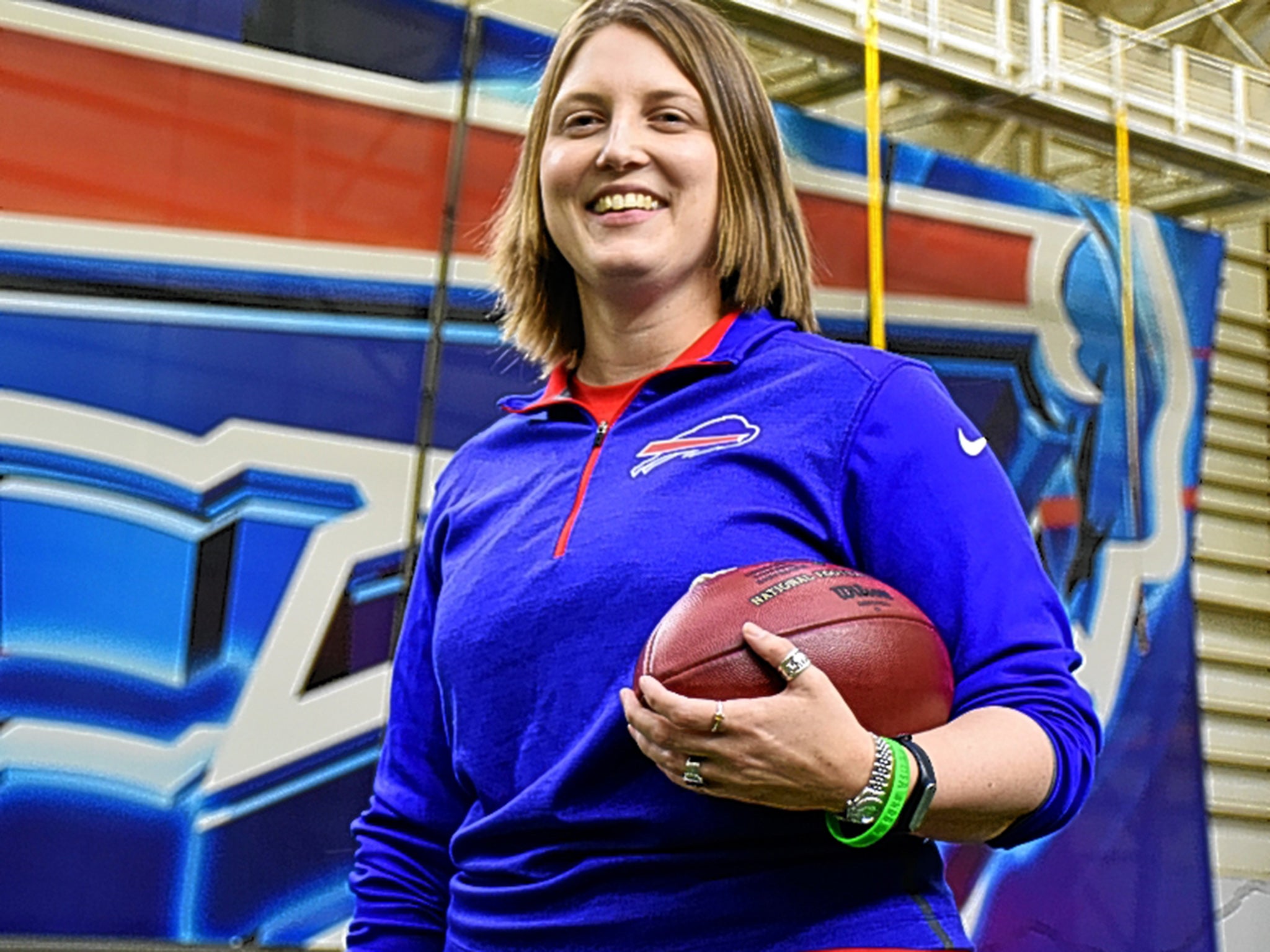 Kathryn Smith has just been appointed assistant coach at NFL side the Buffalo Bills