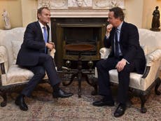 Donald Tusk announces new deal between UK and Brussels