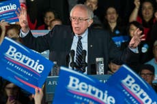 Bernie Sanders wins 84 per cent of Iowa young person vote