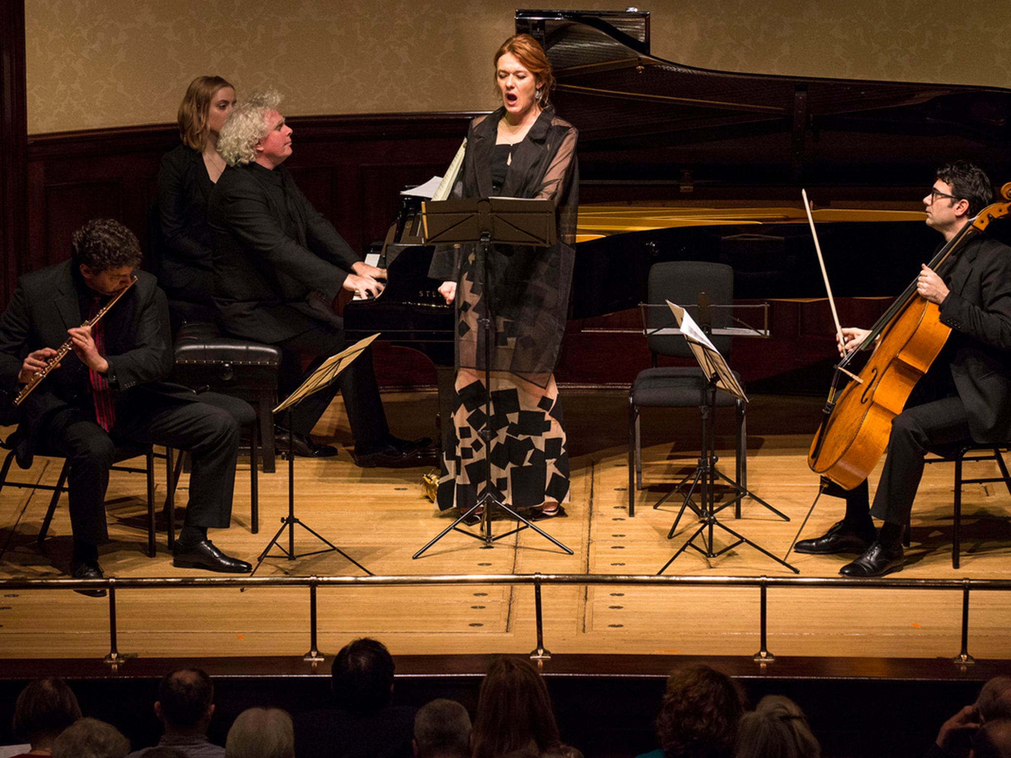 Sir Simon Rattle and Magdalena Kozena at Wigmore Hall