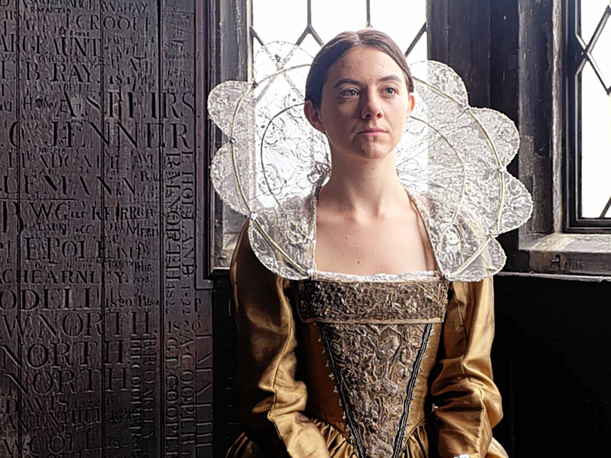 Ruff life: Beth Cooke as Mary, Queen of Scots in ‘Bloody Queens: Elizabeth and Mary’