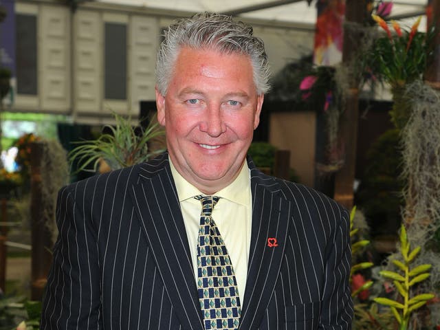 <p>Walsh at The Chelsea Flower Show in 2014</p>