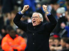 Ranieri tells Leicester to seize their title chance
