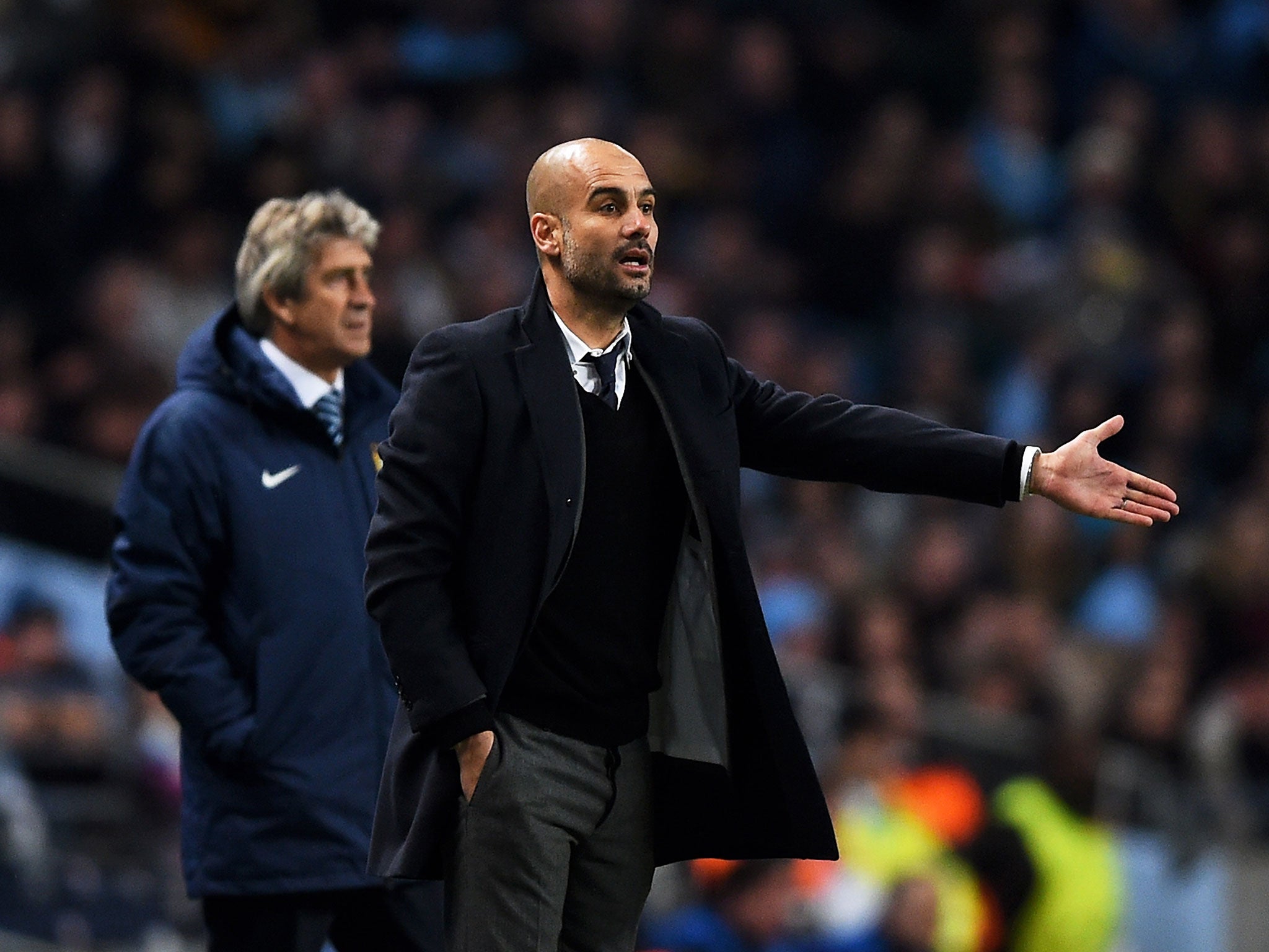 Pep Guardiola will replace Manuel Pellegrini at Manchester City at the end of the season