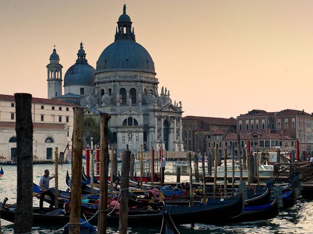 Venice is the third most-visited European city by newlyweds