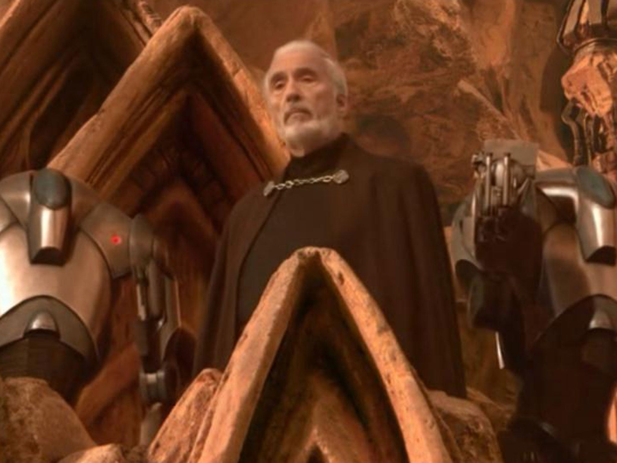 One of the boys gave his name as 'Count Dooku' - Sir Christopher Lee's character in the Star Wars prequels