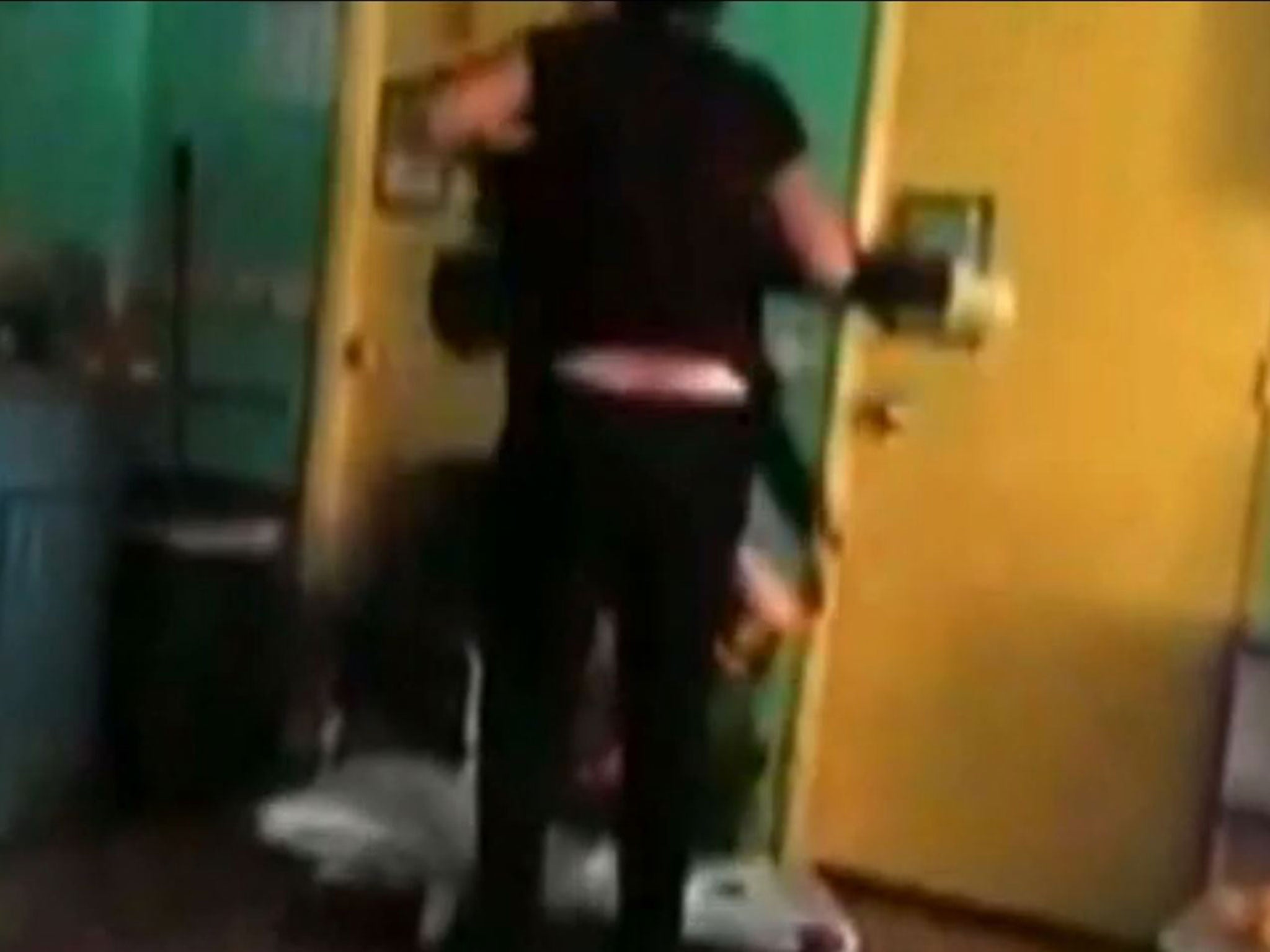 
The secretly filmed footage 
