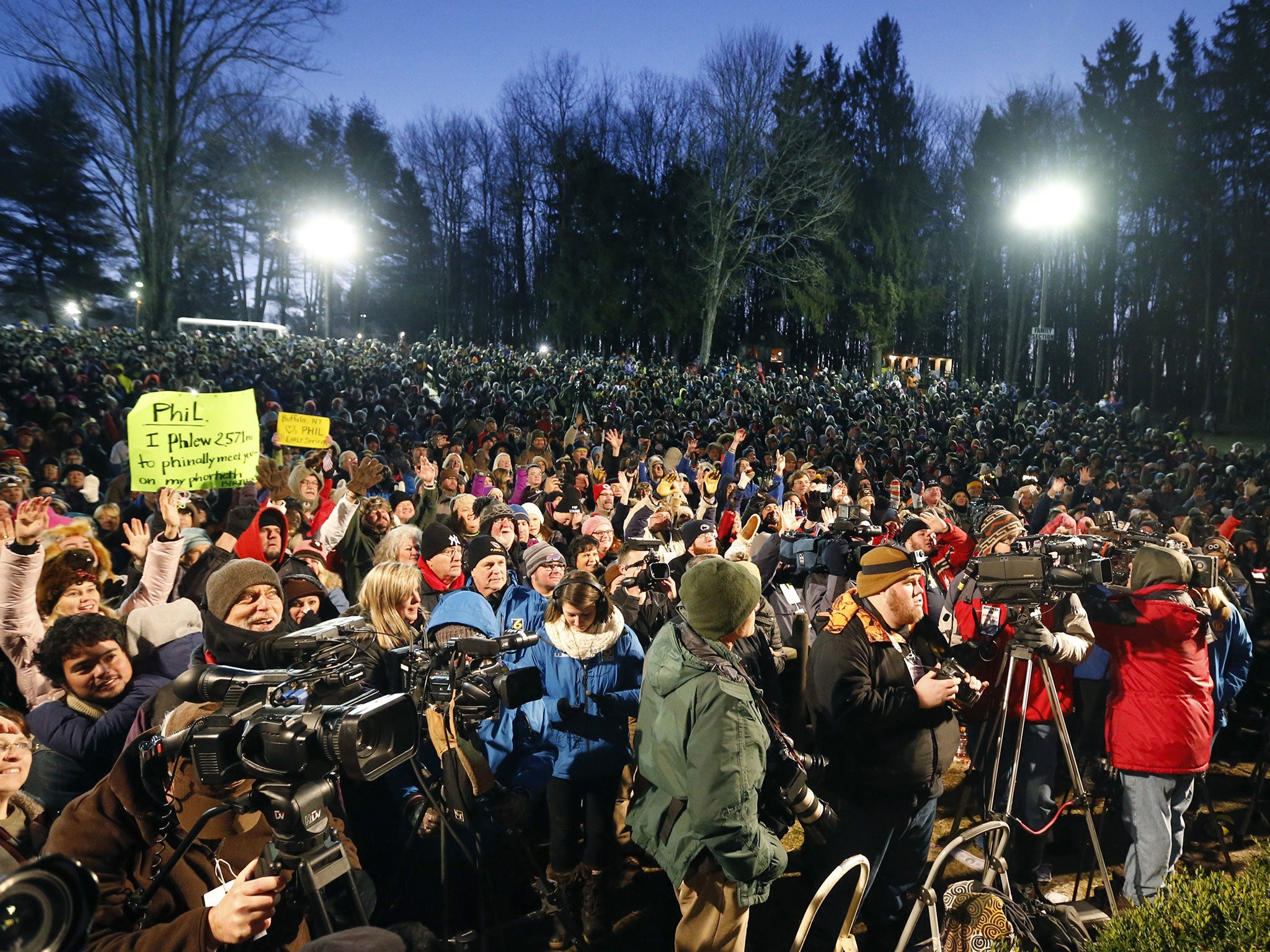 The film 'Groundhog Day' has a lot to answer for (AP)