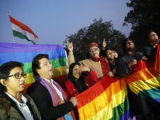 India may decriminalise gay sex in major victory for LGBT rights