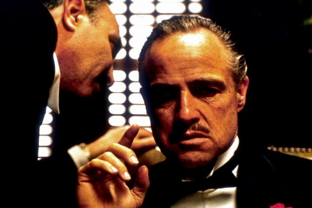 The film stars Brando as the head of the fictional Mafia family