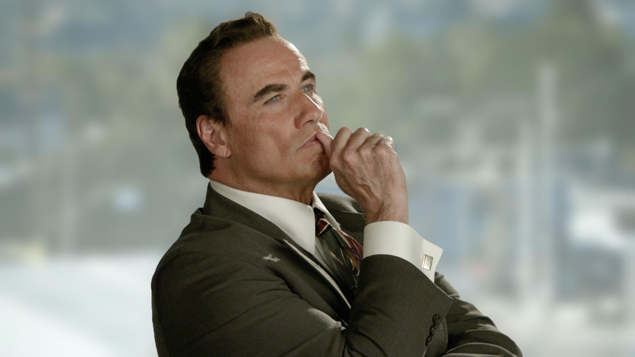John Travolta as celebrity lawyer Robert Shapiro