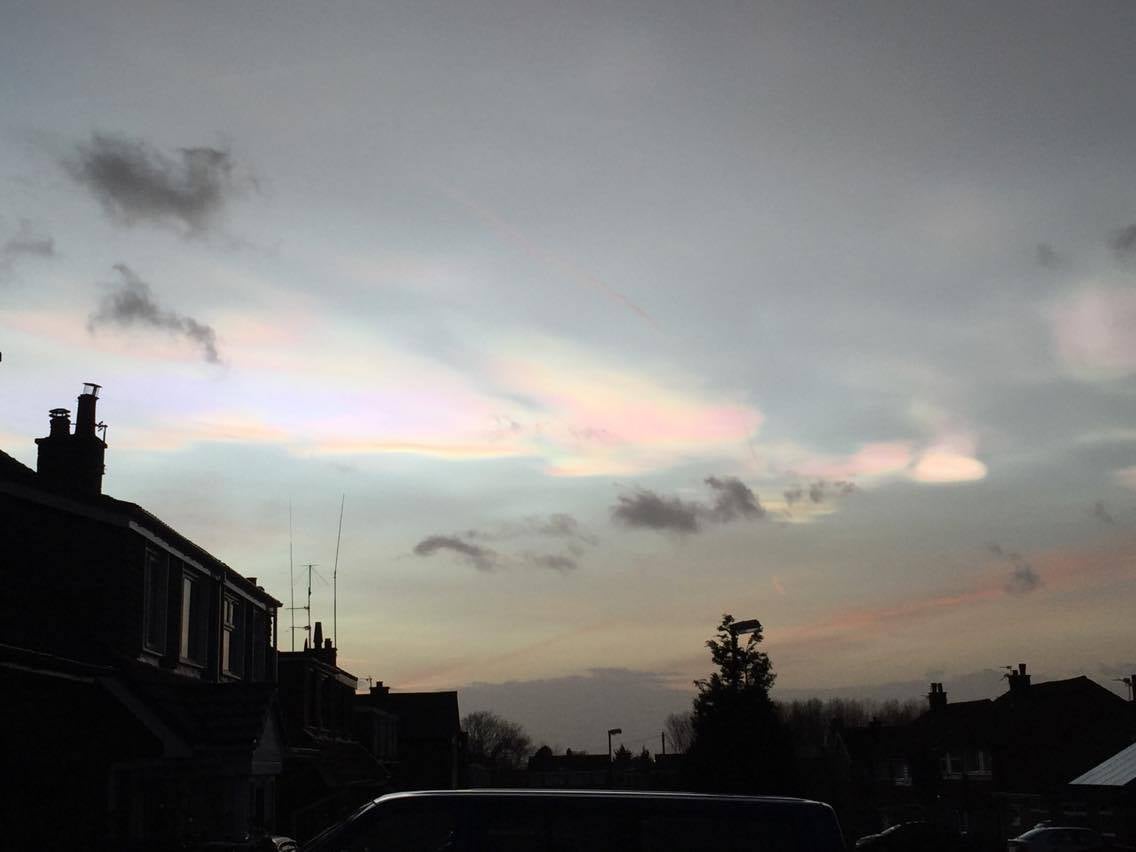 Rick Harwood spotted the clouds over Leyland, Lancashire (Pic: Rick Harwood)