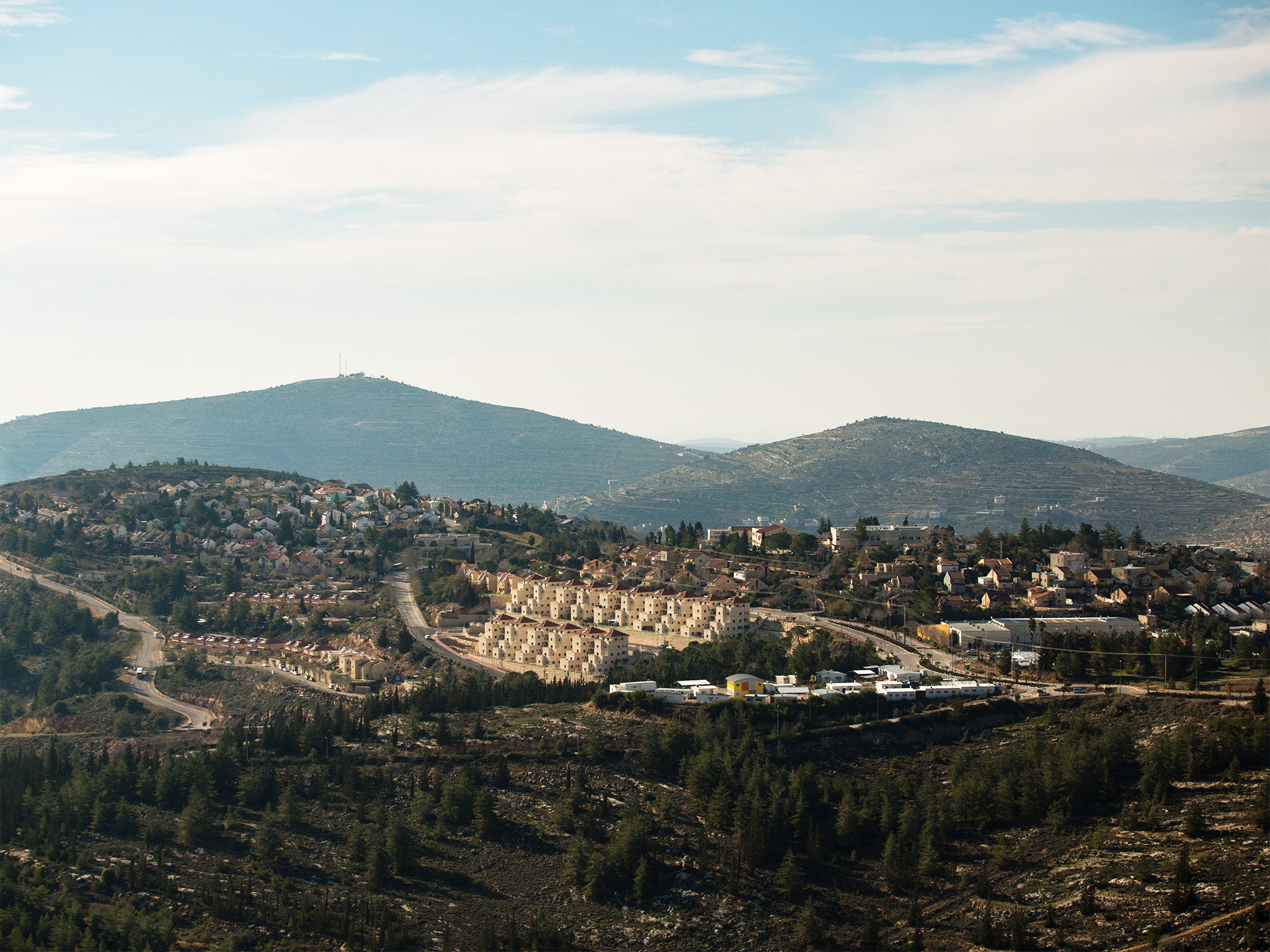 Western companies are profiting from illegal developments in the West Bank.