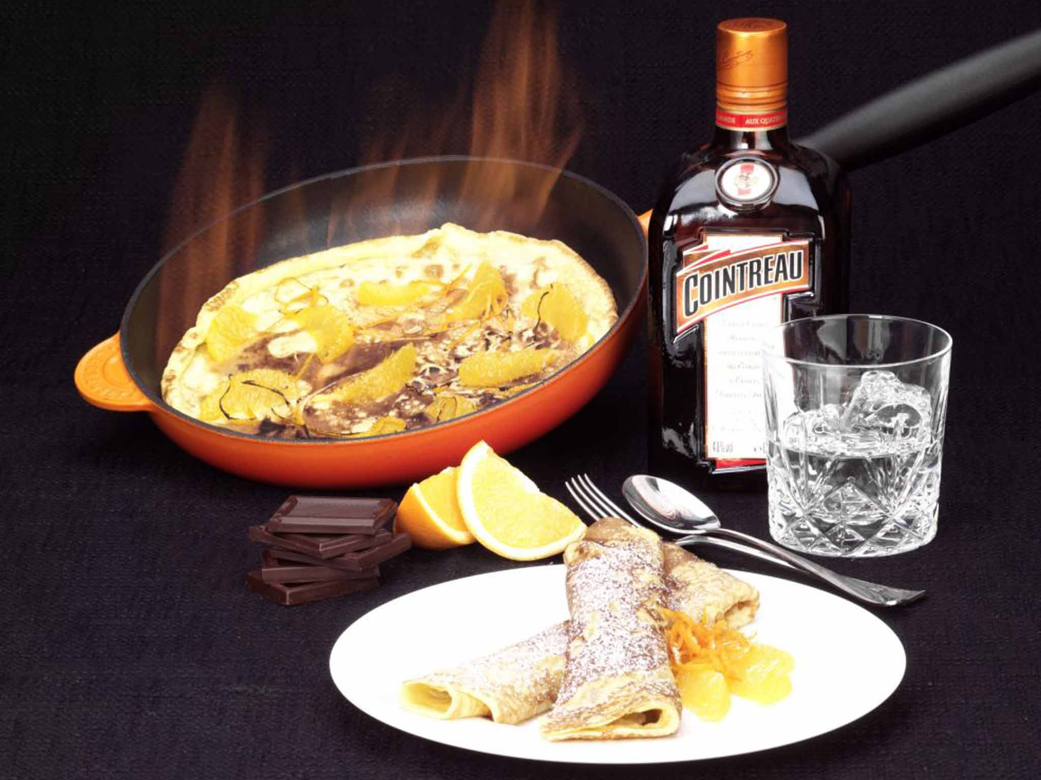 Flipping delicious: whatever the story behind their name, crêpes Suzette are fit for a prince