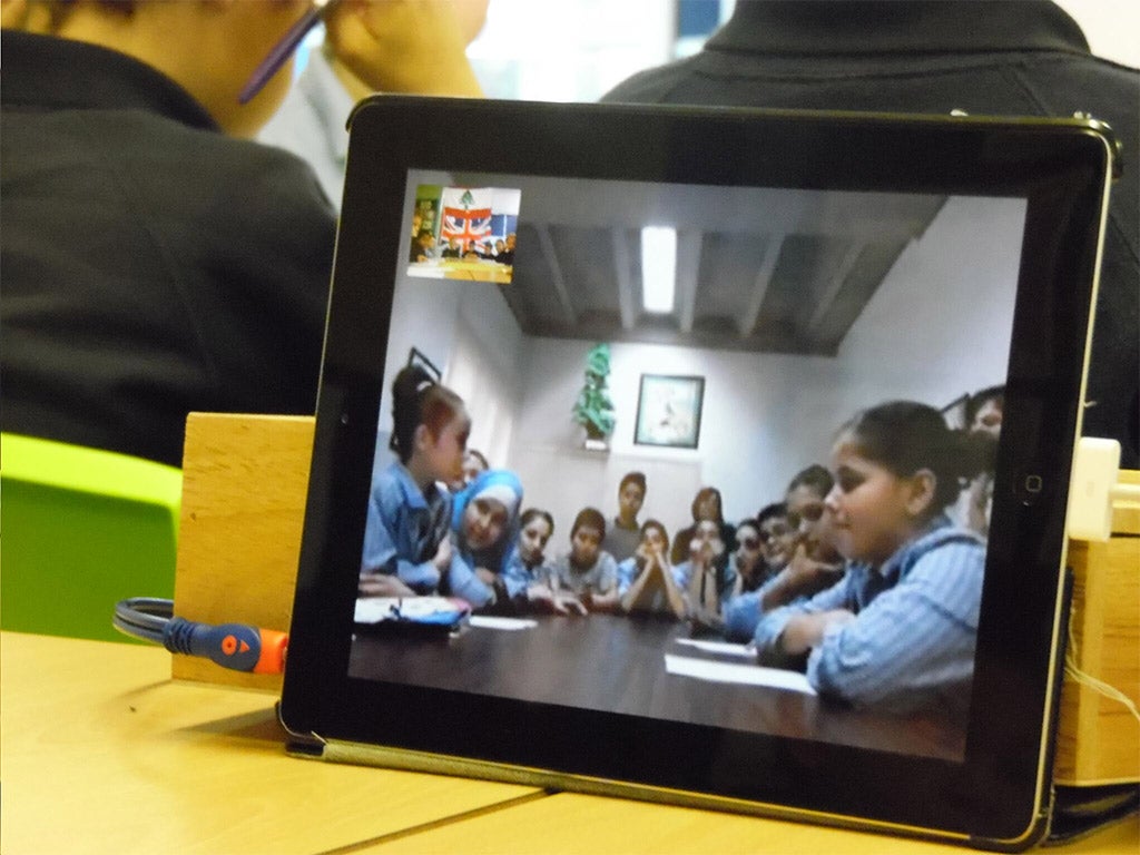40 per cent of the pupils at Mohammad Shamel are Syrian or Palestinian refugees (Department for International Development)