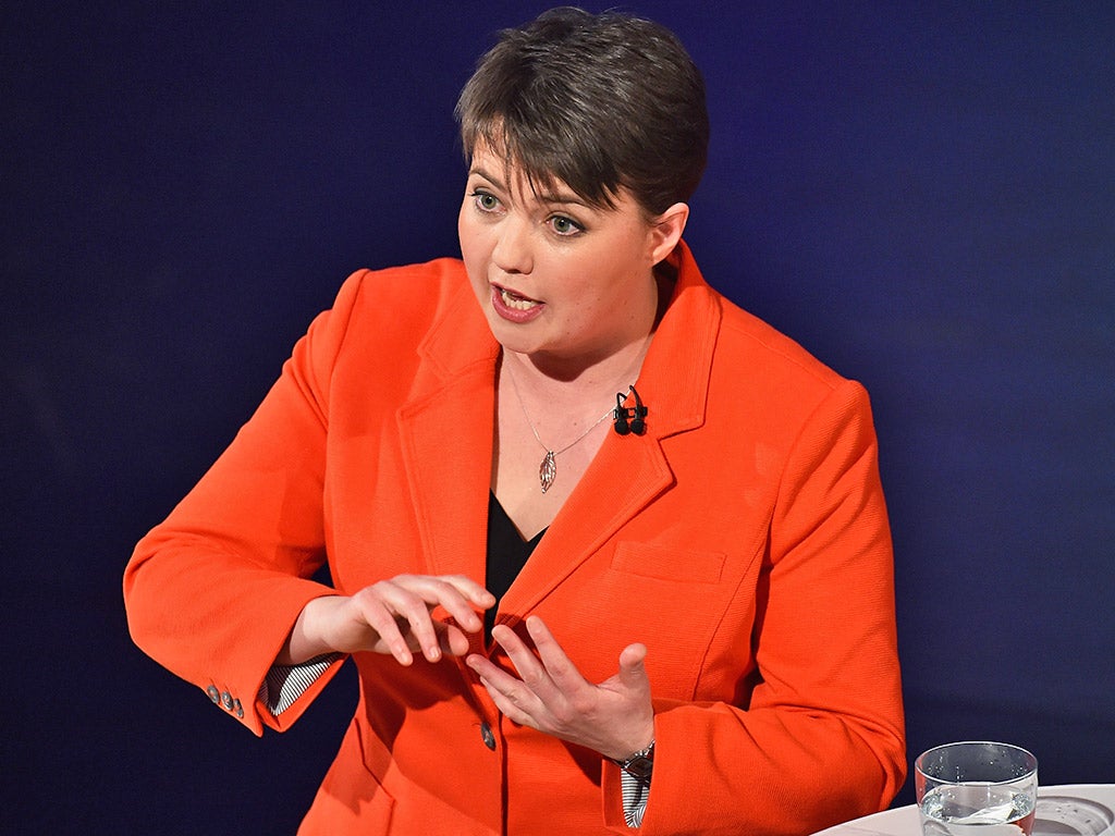 Ruth Davidson claims Labour’s proposals are not fair