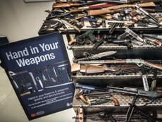 AK-47s among armoury of weapons handed in to police in West Yorkshire