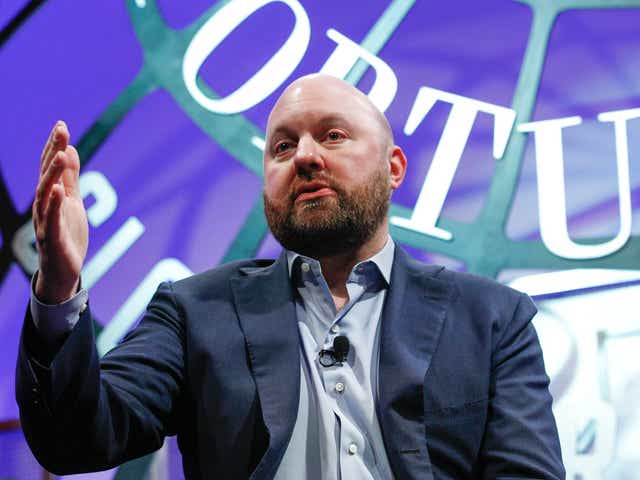 <p>Tech investor Marc  Andreessen</p>