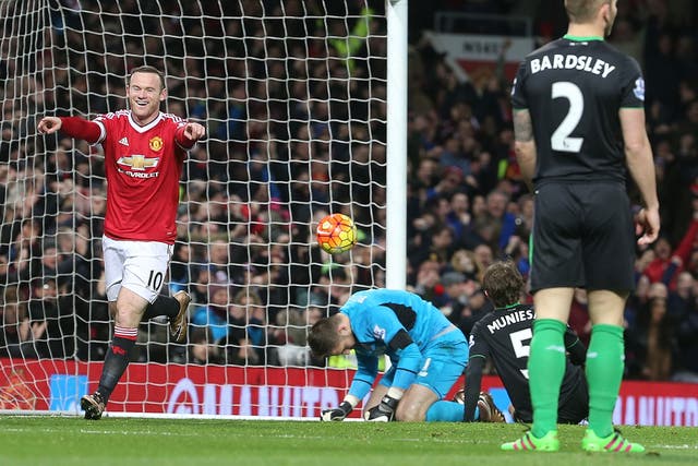 Wayne Rooney has now scored seven goals in seven matches