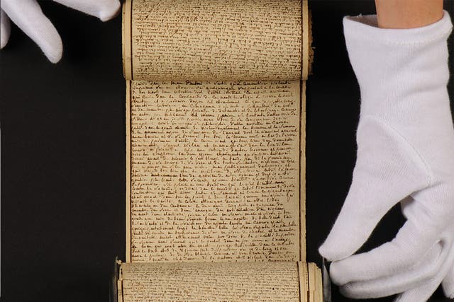 Roll up, roll up: '120 Days of Sodom scroll' by Marquis de Sade is among the manuscripts for sale