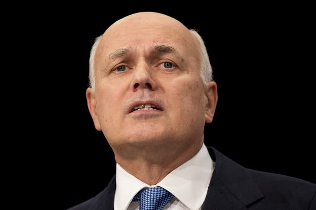 Secretary of State for Work and Pensions, Iain Duncan Smith
