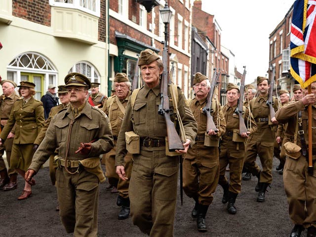 Bridlington was the set for the march in the Dad's Army film