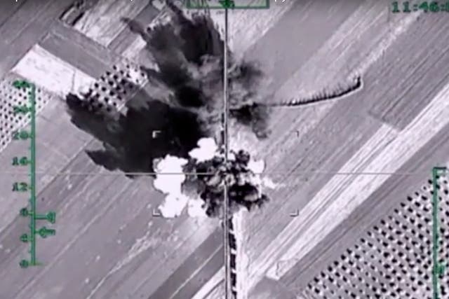 The Russian air force entered the Syrian conflict at the end of September