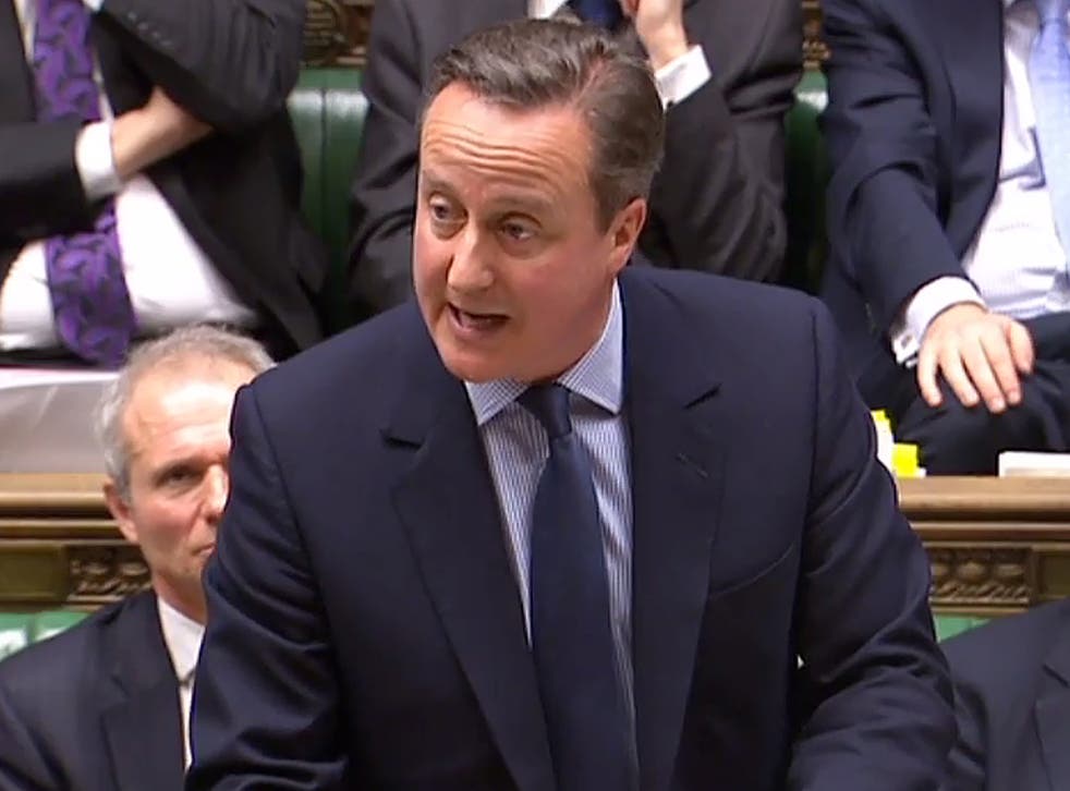 David Cameron in the House of Commons (File photo)
