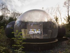Star-gazing retreats: From bubble pods in Ireland to glass boxes in New Zealand