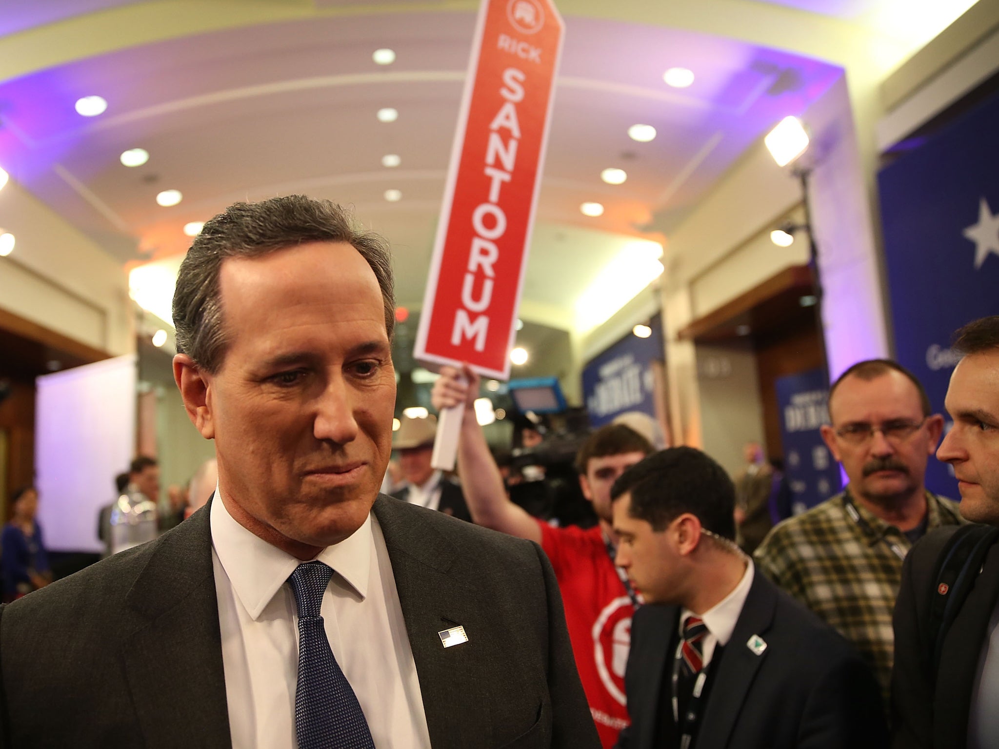 Rick Santorum To Drop Out Of Presidential Race After Poor Showing In