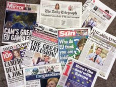 Read more

How Britain's Eurosceptic newspapers reacted to the EU draft deal