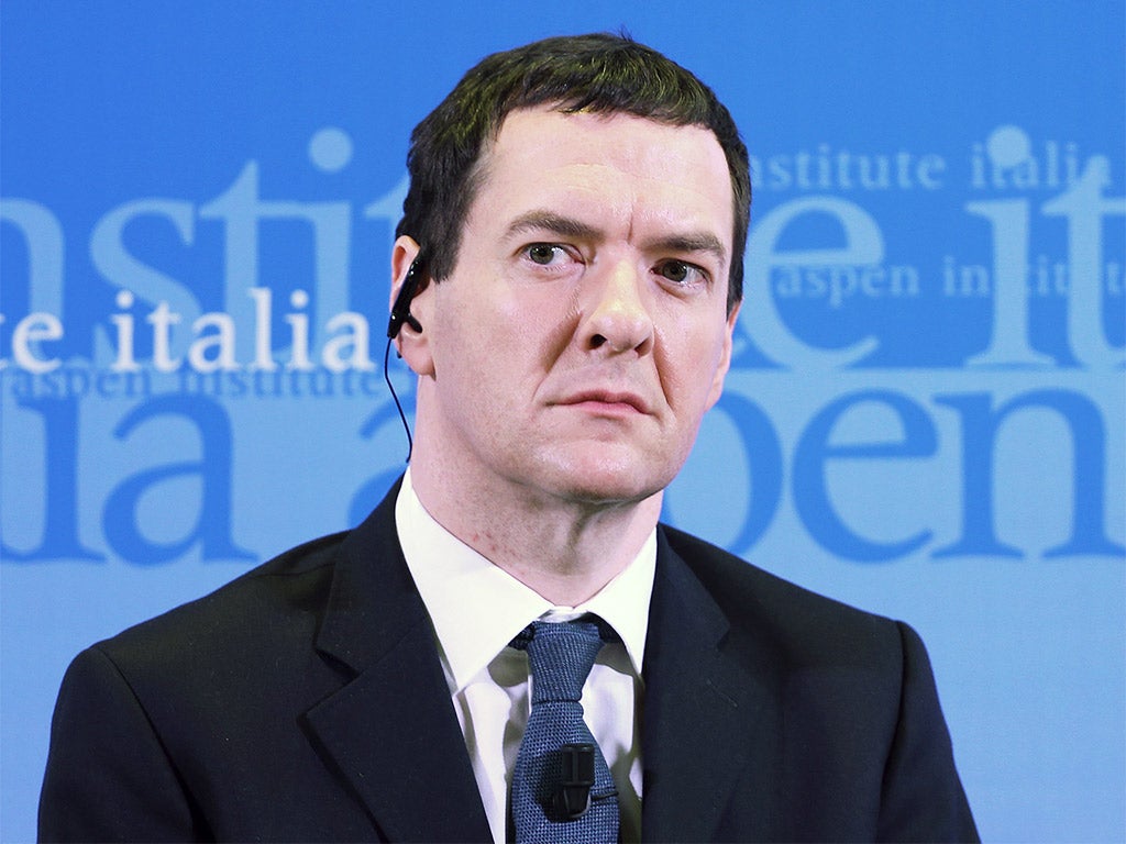 Missed opportunity?: chancellor George Osborne