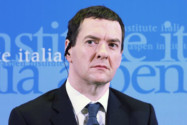 Missed opportunity?: chancellor George Osborne