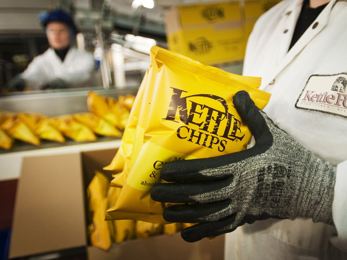 Kettle Chips recalled as company warns customers there may be plastic