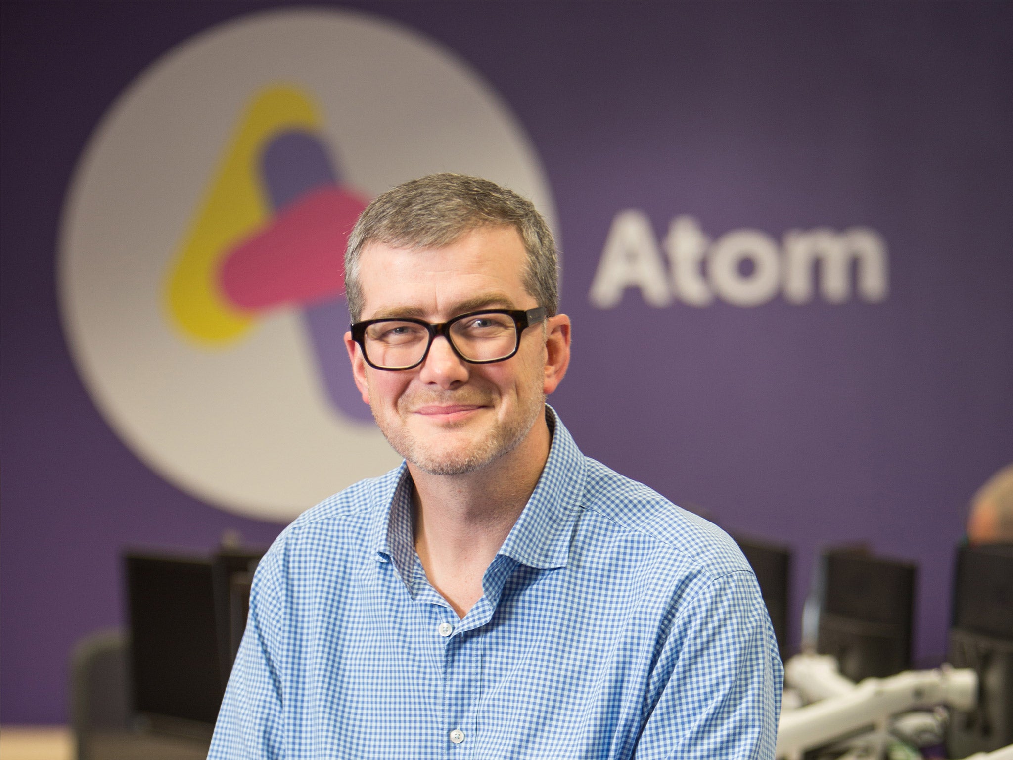 Mark Mullen, CEO and co-founder of Atom Bank