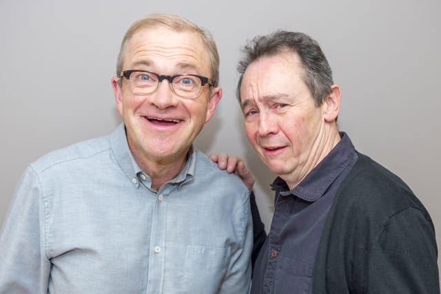 Enfield, left, with his comedy partner Paul Whitehouse