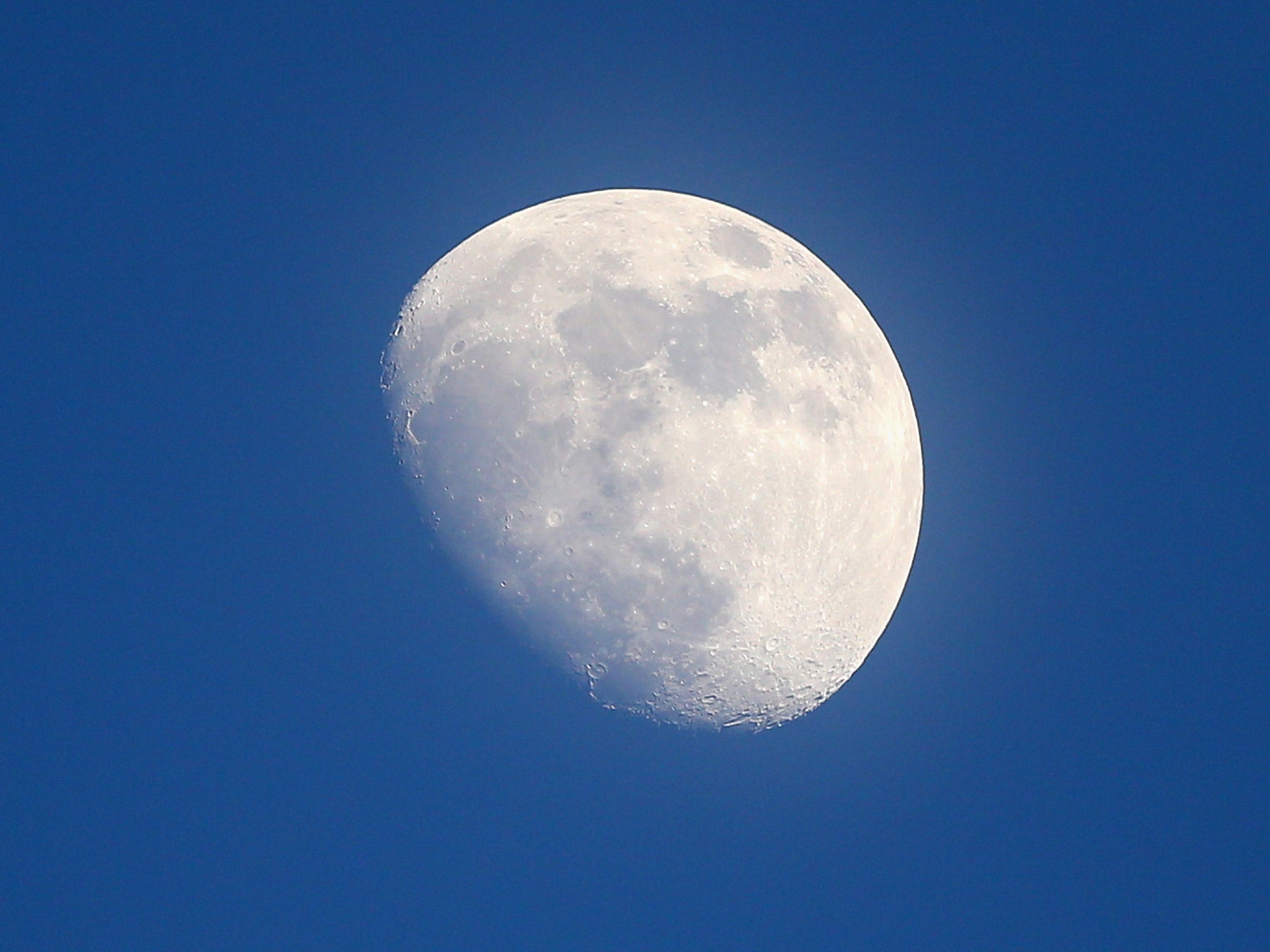 The Moon causes the Earth’s atmosphere to bulge towards it when it is overhead