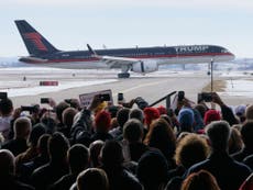 Donald Trump's plane forced to make emergency landing in Nashville