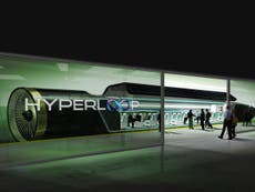French railways invest in 700mph inter-city 'hyperloop' super-tube train which could make HS2 obsolete