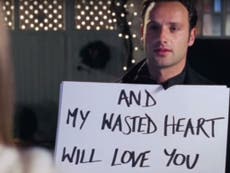 Andrew Lincoln says his Love Actually character is 'a stalker'
