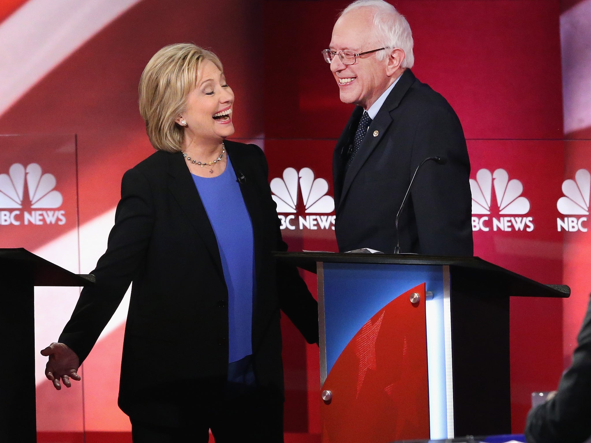 Bernie Sanders has backed Hillary Clinton as the Democratic nominee