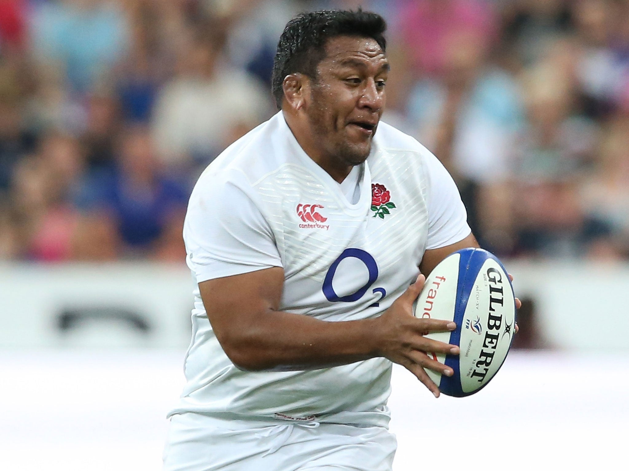 &#13;
Mako Vunipola make an impact off the replacements' bench against Scotland&#13;