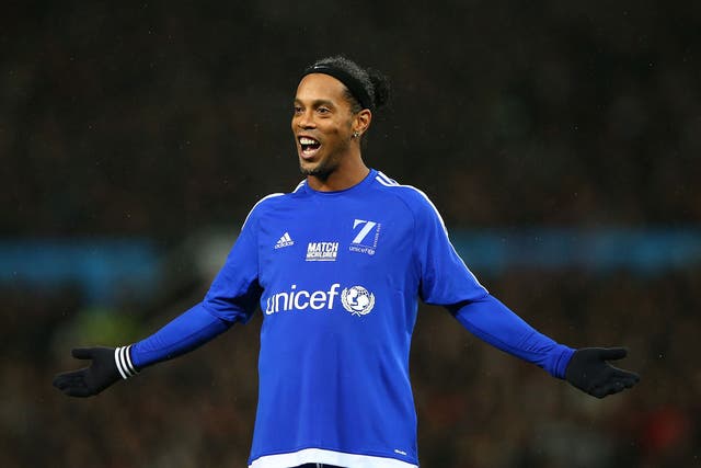 Former Brazil international Ronaldinho was believed to have been wanted by Leicester