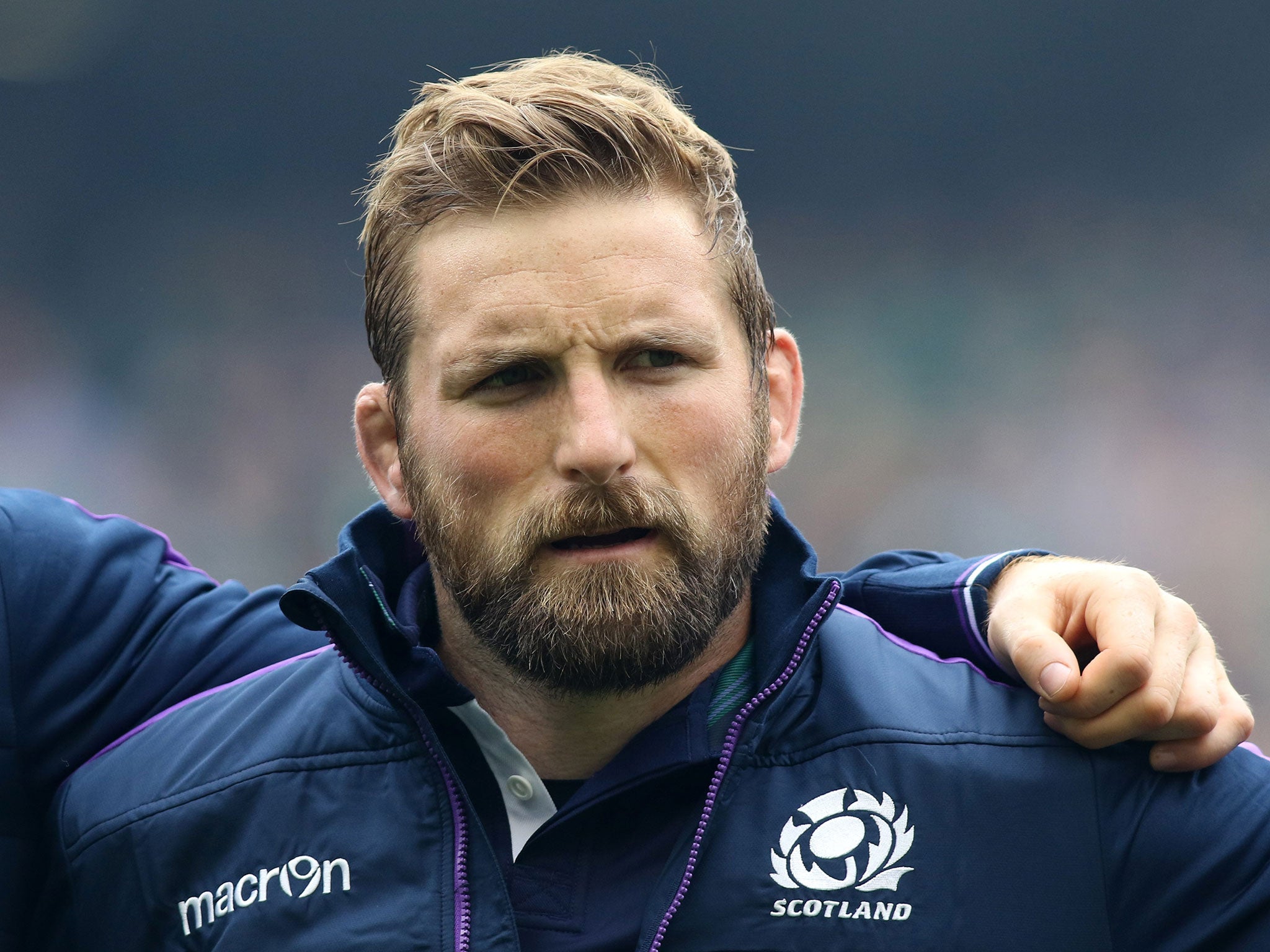 Scotland's John Barclay returns to the side to face England